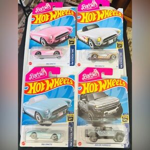 Barbie The Movie Hit Wheels Die-Cast Set